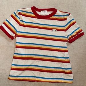 Re-done cotton striped shirt